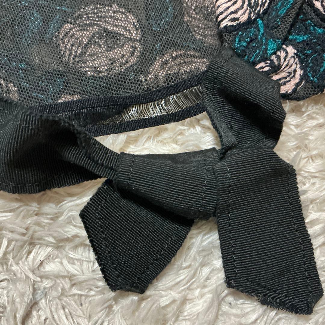 ★美品★ミナペルホネン×hitomi shinoyama rosy ヘッドドレス