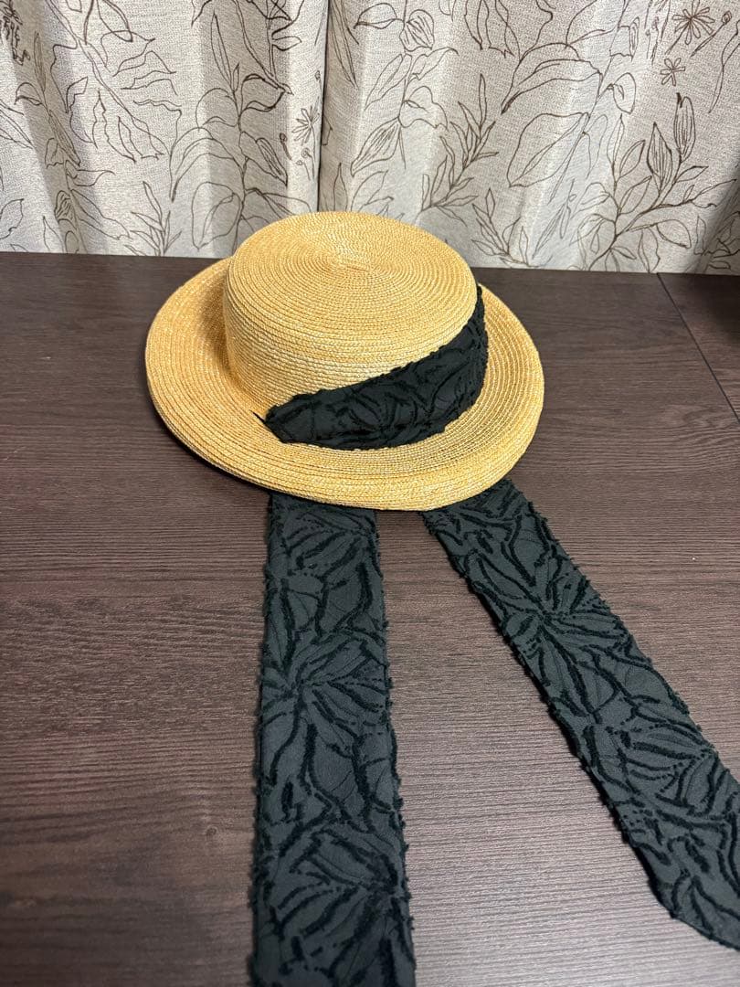 帽子 CA4LA x Acka scarf strow hat