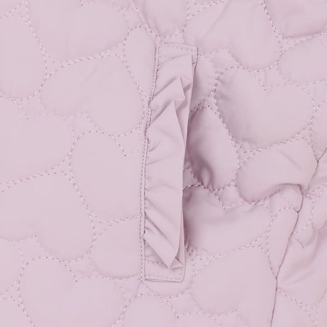 【新品】メゾピアノ (mezzo piano) ハートキルトブルゾン