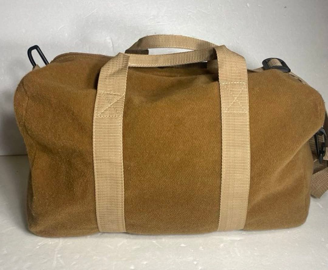 モンクレール　ヴィンテージ　ダッフルバッグ　キャメル　★レア