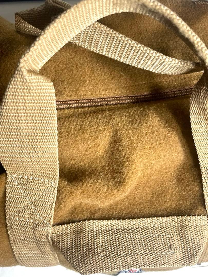 モンクレール　ヴィンテージ　ダッフルバッグ　キャメル　★レア