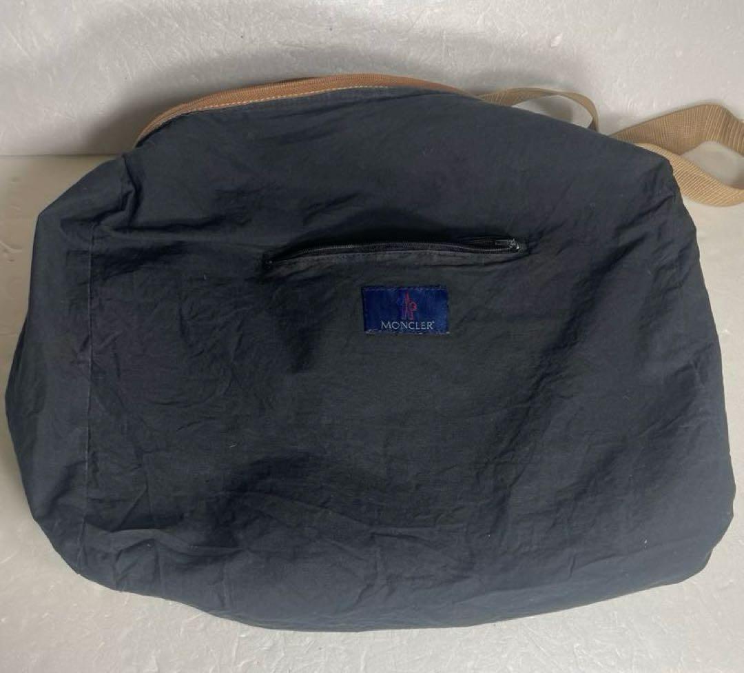 モンクレール　ヴィンテージ　ダッフルバッグ　キャメル　★レア