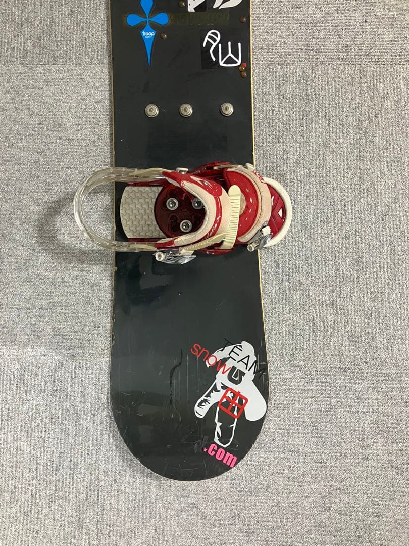 BURTON　TROOP　＋ BURTON （M）バインディング　　カバー付