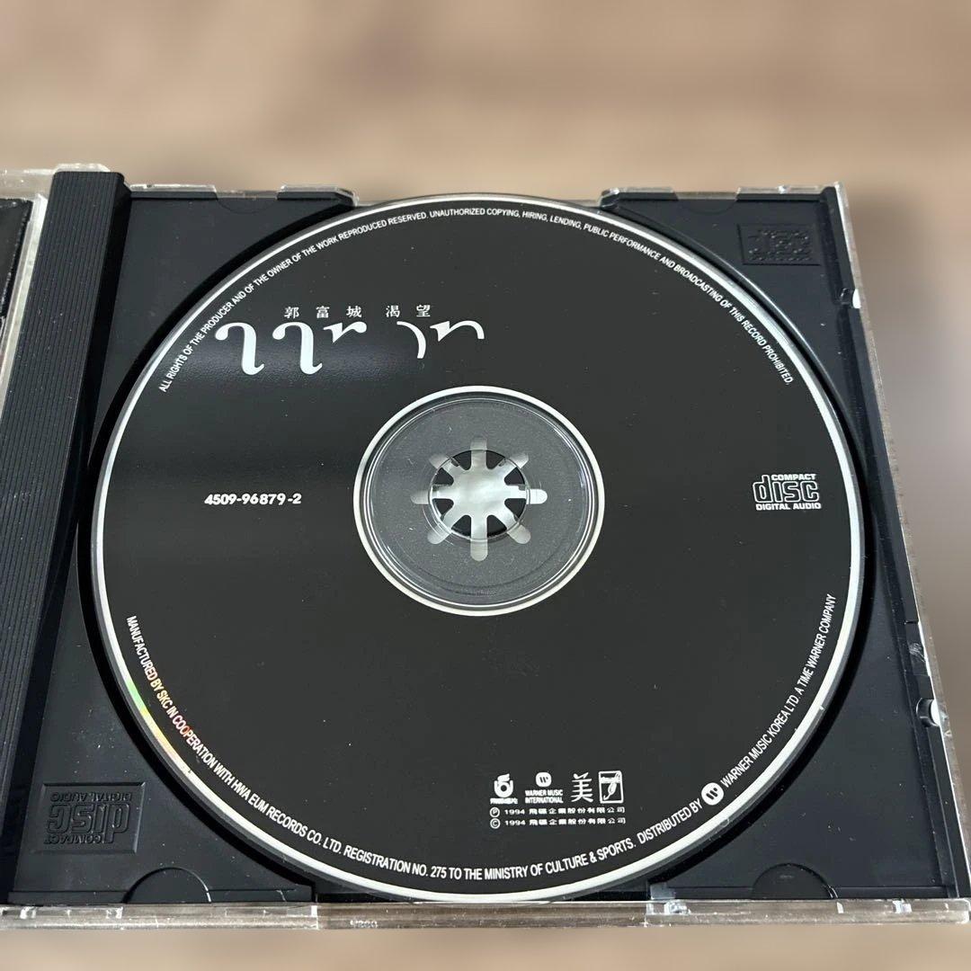 郭富城 アーロン・クォック　 CD 韓国盤　アジアボックス