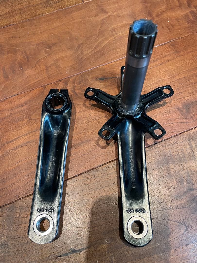 bmx レーシング　レース　レーサー crupi 2ピースクランク　150