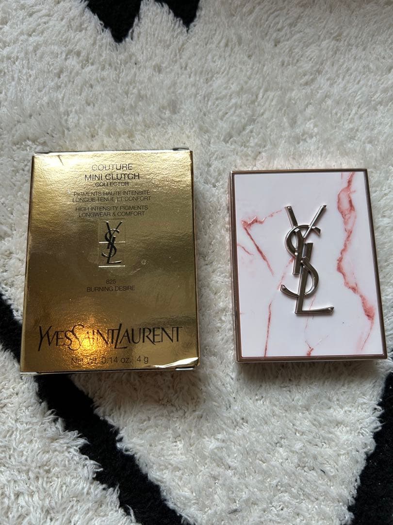 YSL クチュール ミニ クラッチ 825 限定色　バーニングデザイア