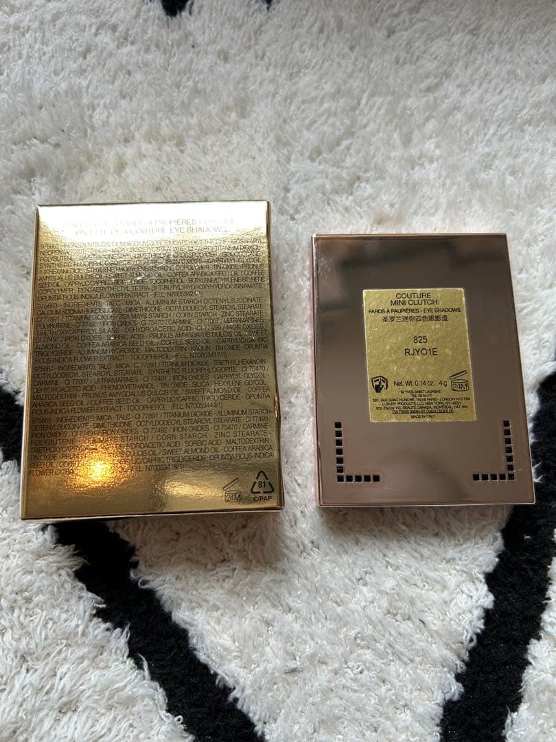 YSL クチュール ミニ クラッチ 825 限定色　バーニングデザイア