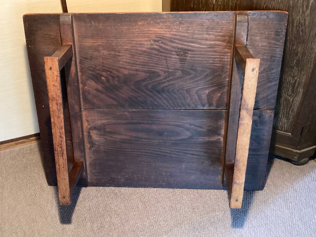 骨董・アンティーク　戦前・年代物 テーブル 座卓 ちゃぶ台