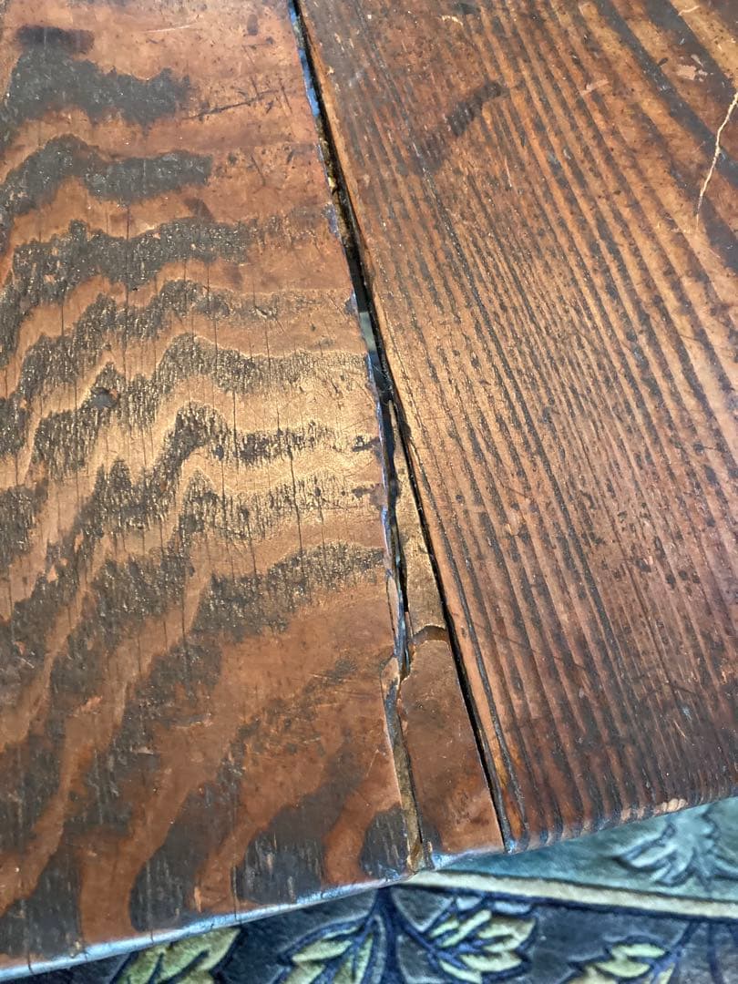 骨董・アンティーク　戦前・年代物 テーブル 座卓 ちゃぶ台