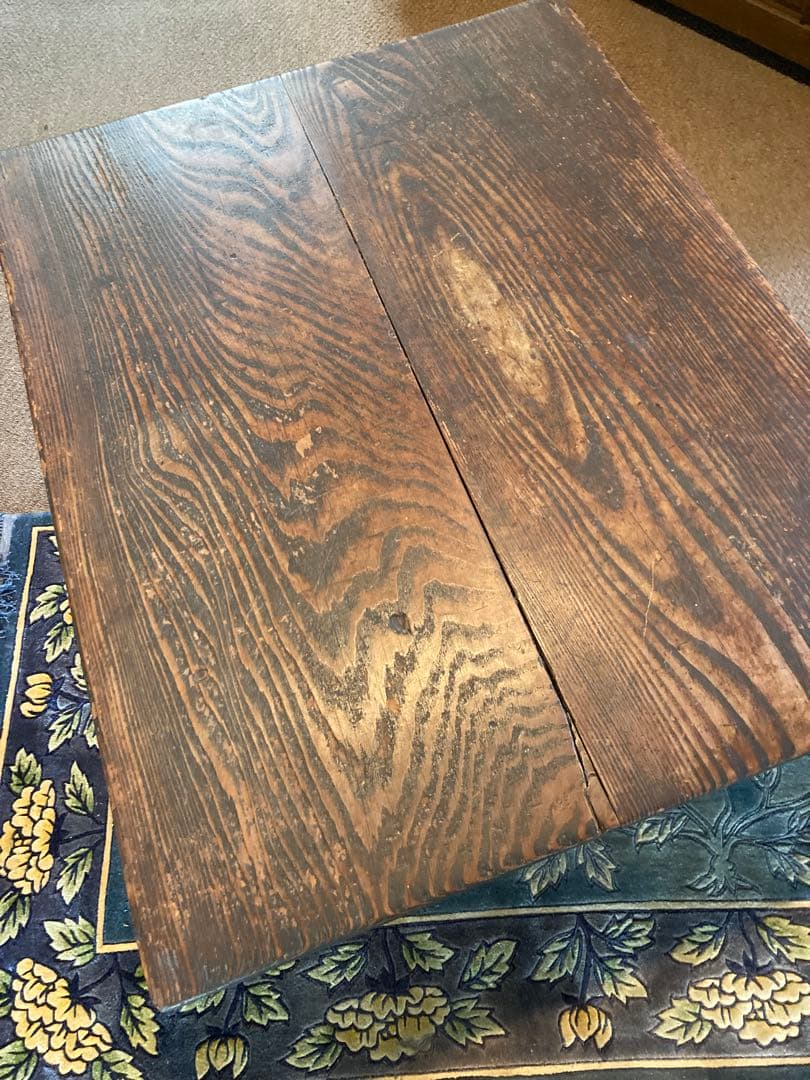 骨董・アンティーク　戦前・年代物 テーブル 座卓 ちゃぶ台