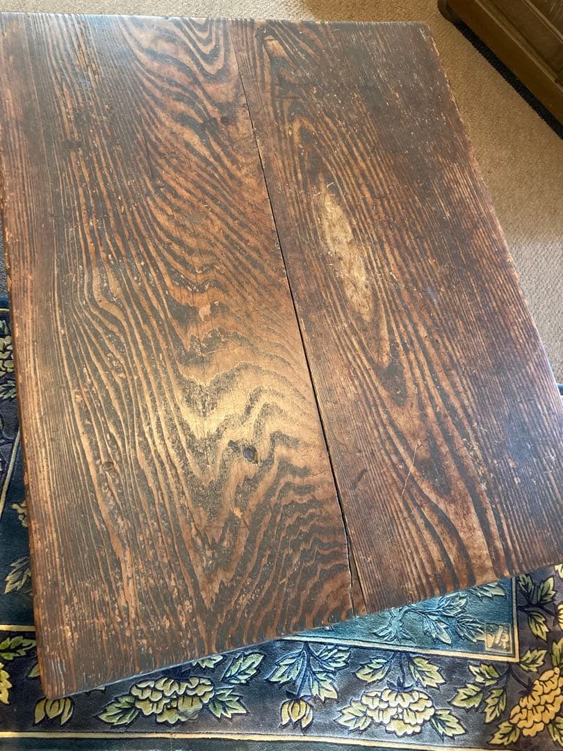 骨董・アンティーク　戦前・年代物 テーブル 座卓 ちゃぶ台