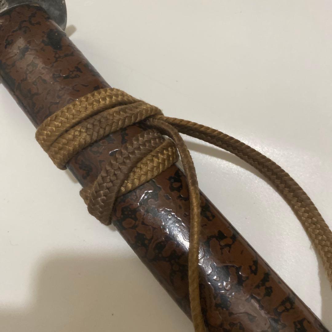 映画プロップ　実物　竹光　昭和レトロ　古美術　長ドス脇差　模造刀　木製　コスプレ