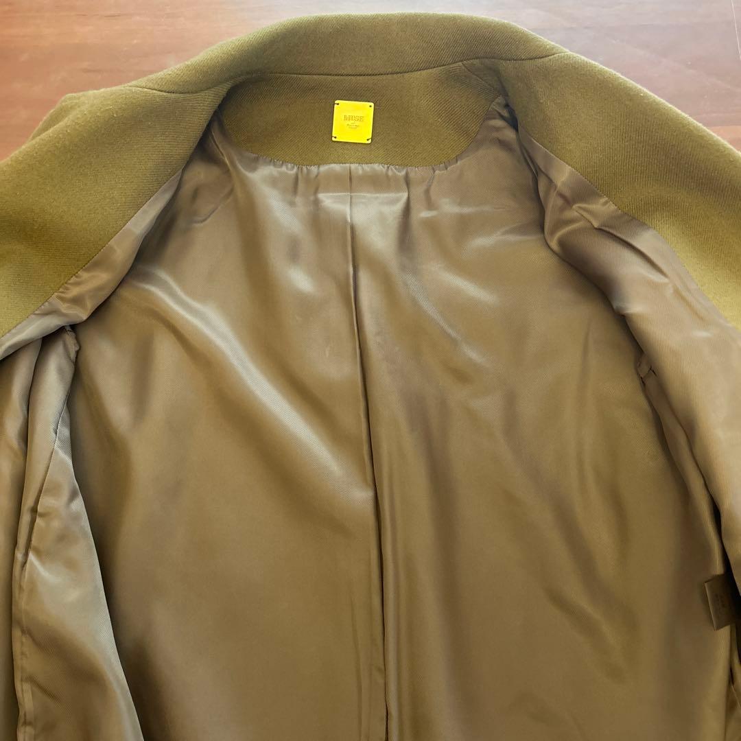 MUSE オリーブ色 チェスターコート