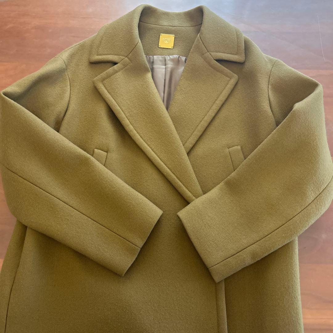 MUSE オリーブ色 チェスターコート