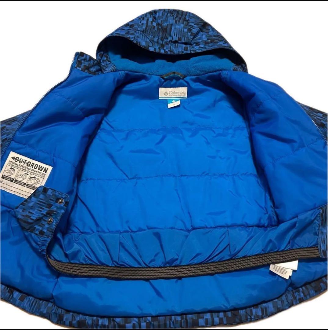 Columbia 子ども用スキーウェア 青系　XS 120