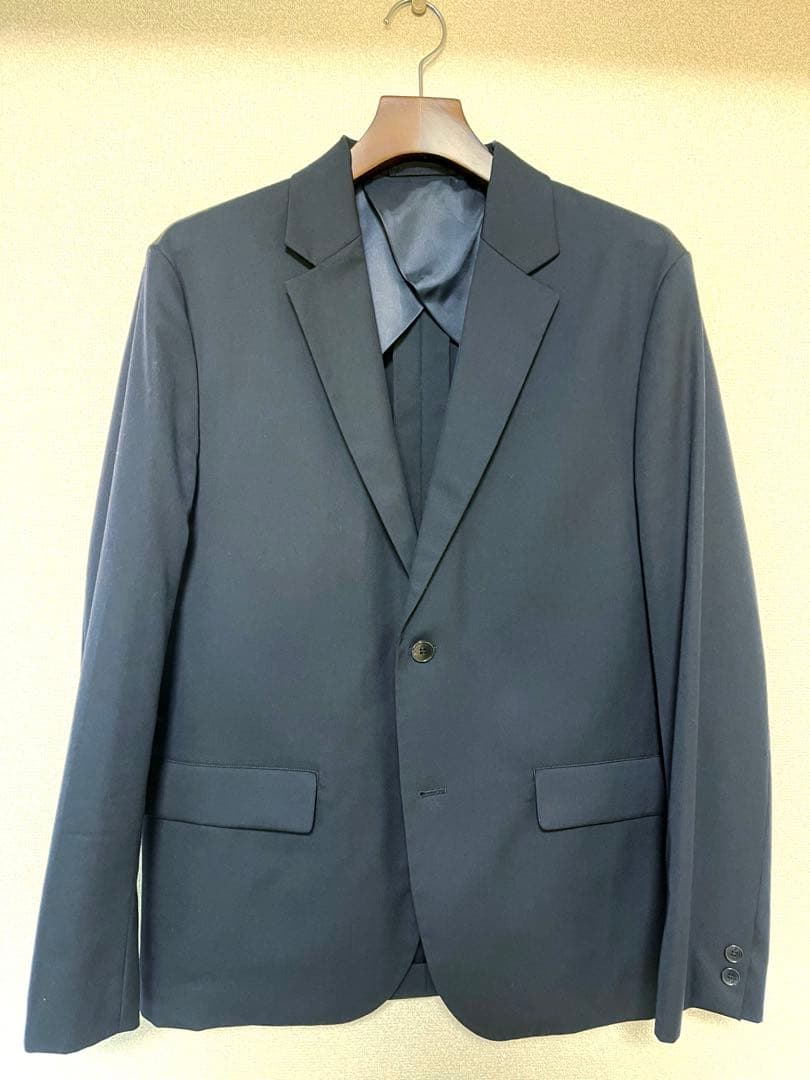 ネイビー テーラードジャケット、パンツセット　Lサイズ