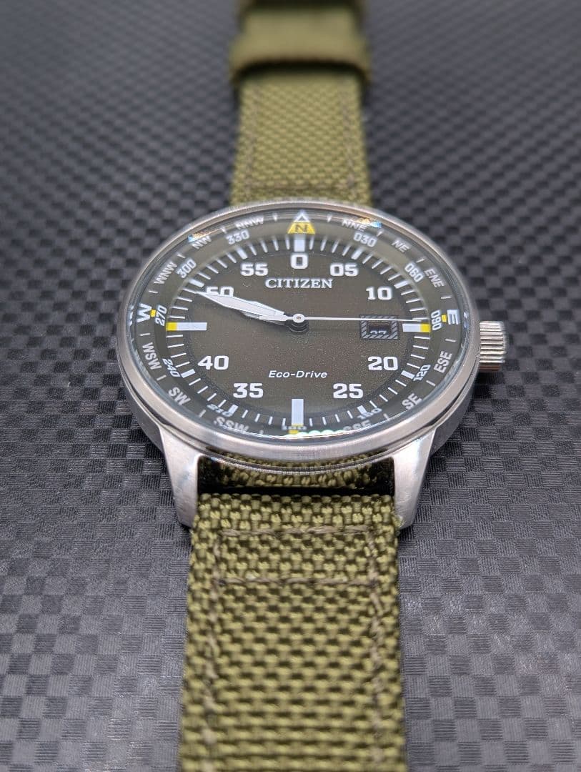 CITIZEN シチズン Eco-Drive ソーラー BM7390-22X