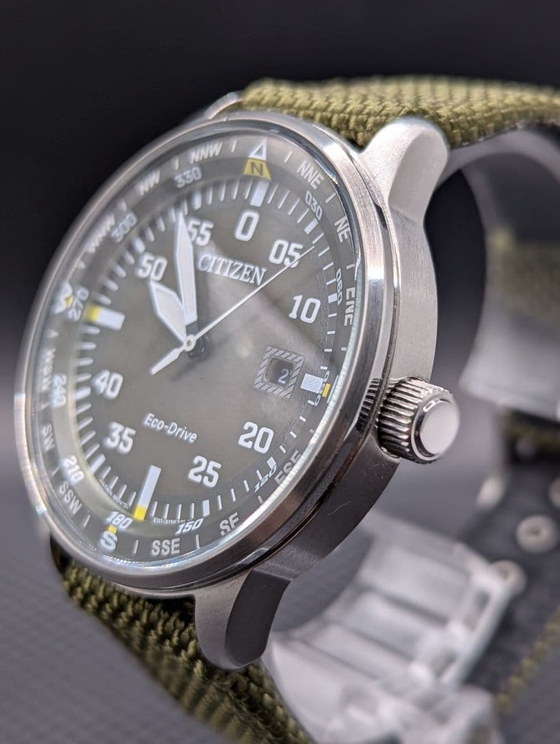 CITIZEN シチズン Eco-Drive ソーラー BM7390-22X