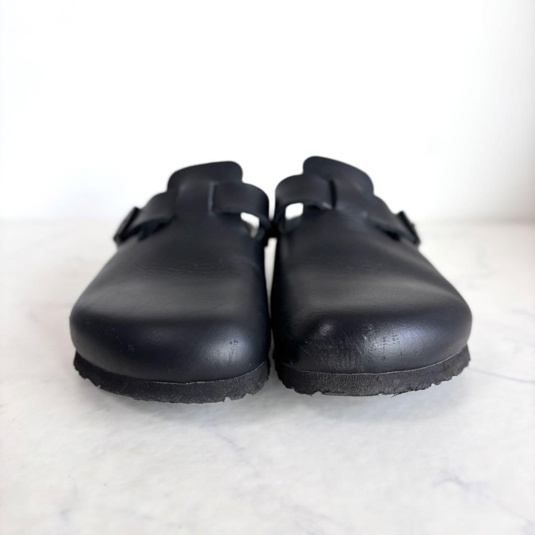 ビルケンシュトック 39 ボストン エクスクイジット レザー ブラック