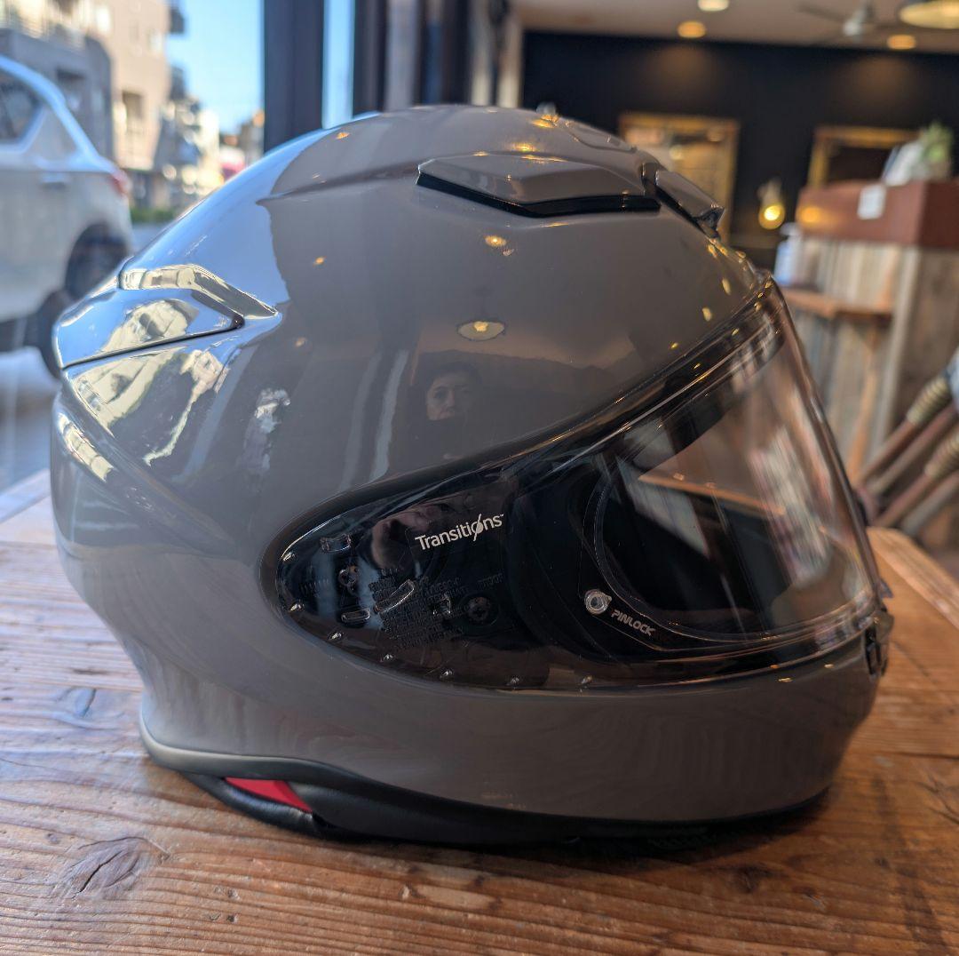 ショーエイＺ８パサルトグレーLサイズ［フォトクロミックシールド付き］