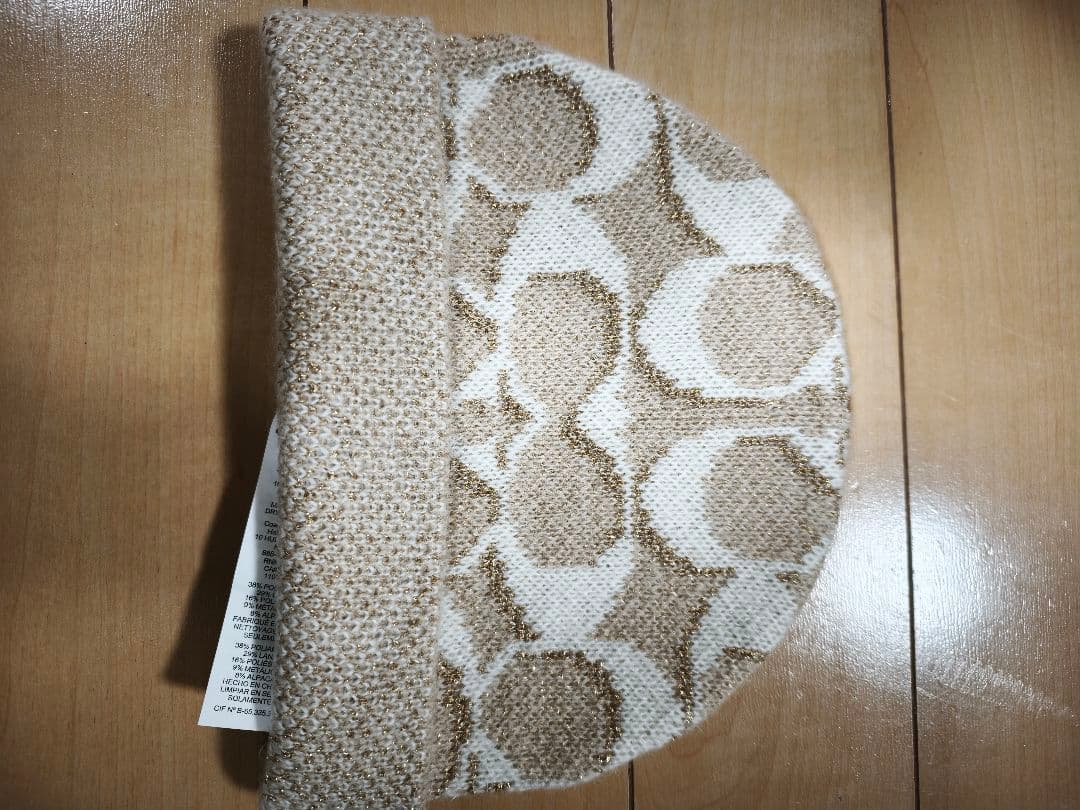 COACH ニット帽子　未使用