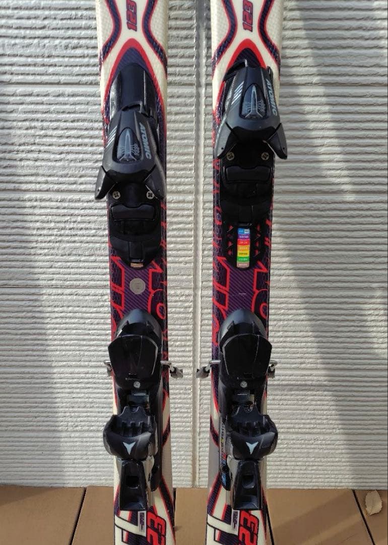ATOMIC ミッドスキー　123cm