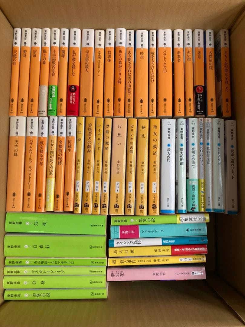 東野圭吾　文庫本　まとめ売り　72冊