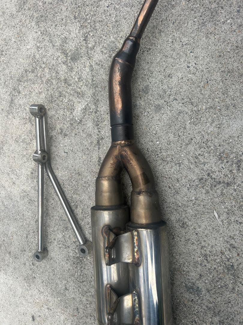 Wirus Win アトミックツインマフラー 　jog zr sa36j 39j