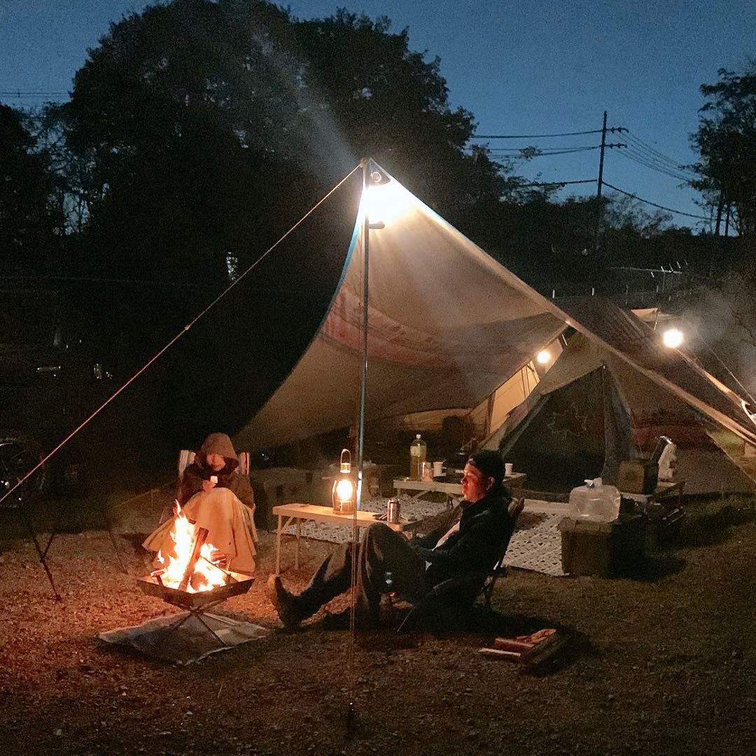 LOGOS ナバホ Tepee 300タープ＆あぐらチェア2つ