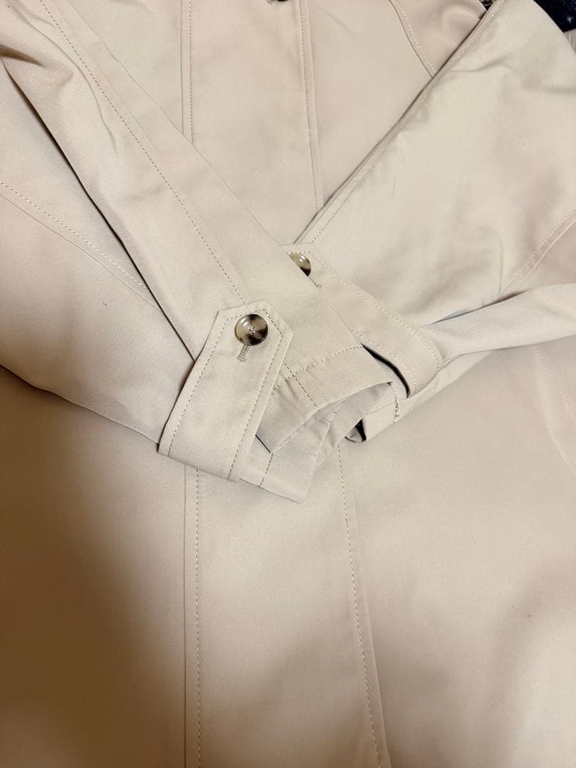 SLOBE IENAスロープイエナ　テントラインショートコート　ベージュ