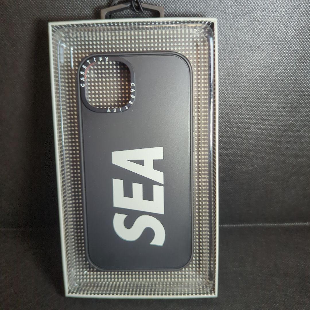 CASETiFY × WIND AND SEA iPhone14 ケースブラック