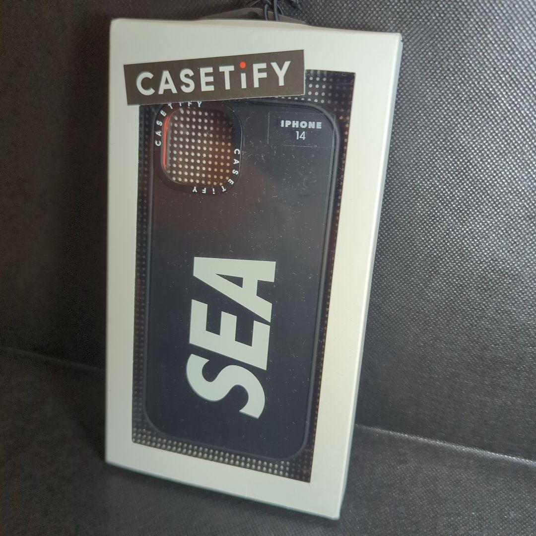 CASETiFY × WIND AND SEA iPhone14 ケースブラック