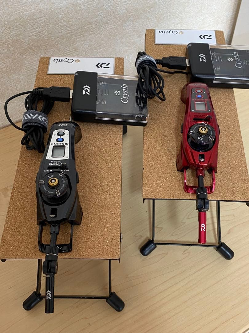 ダイワ クリスティア ワカサギAIR 外部電源BOX 可変アダプター 叩き台