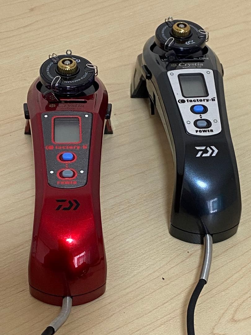 ダイワ クリスティア ワカサギAIR 外部電源BOX 可変アダプター 叩き台