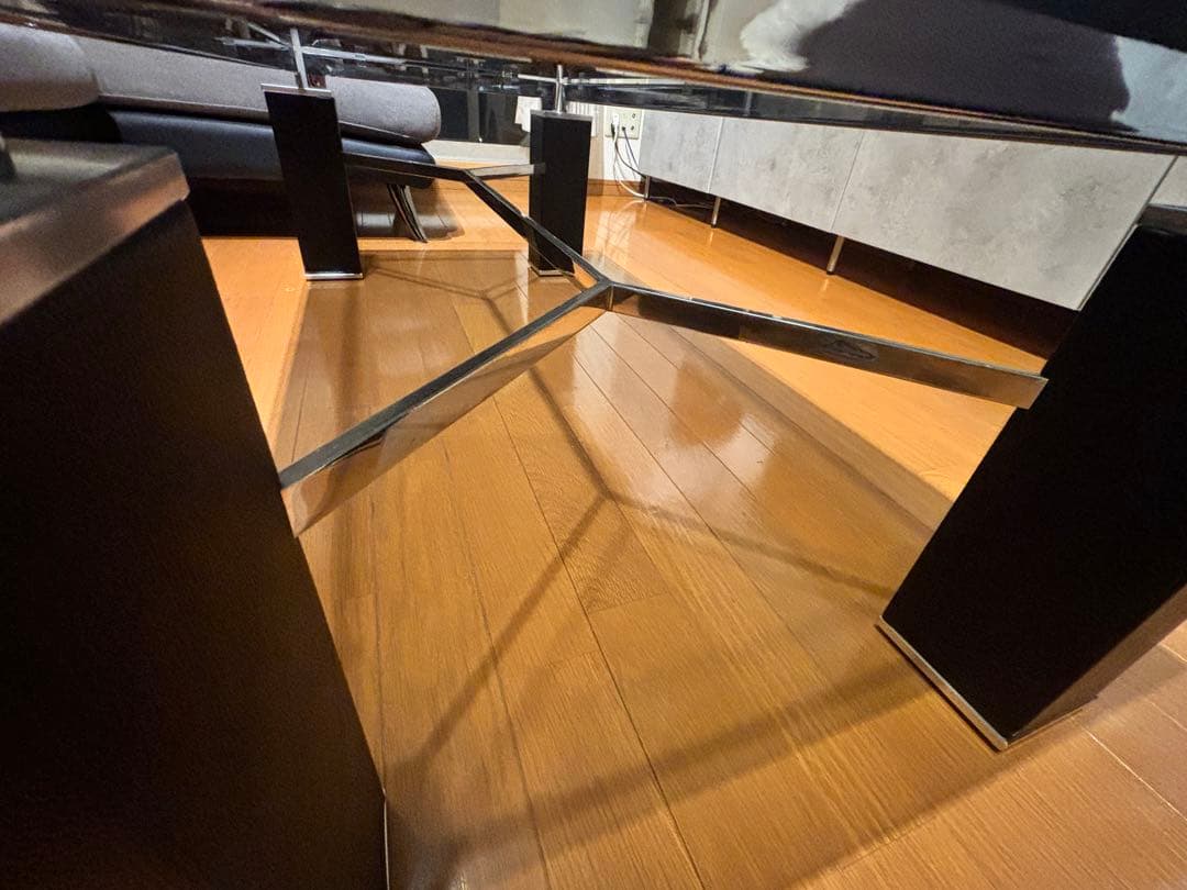 K*様 ガラス製長方形センターテーブル