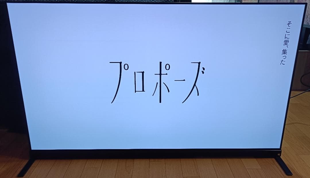 23年製 東芝REGZA 55V型 55X9900L 4K有機ELテレビ