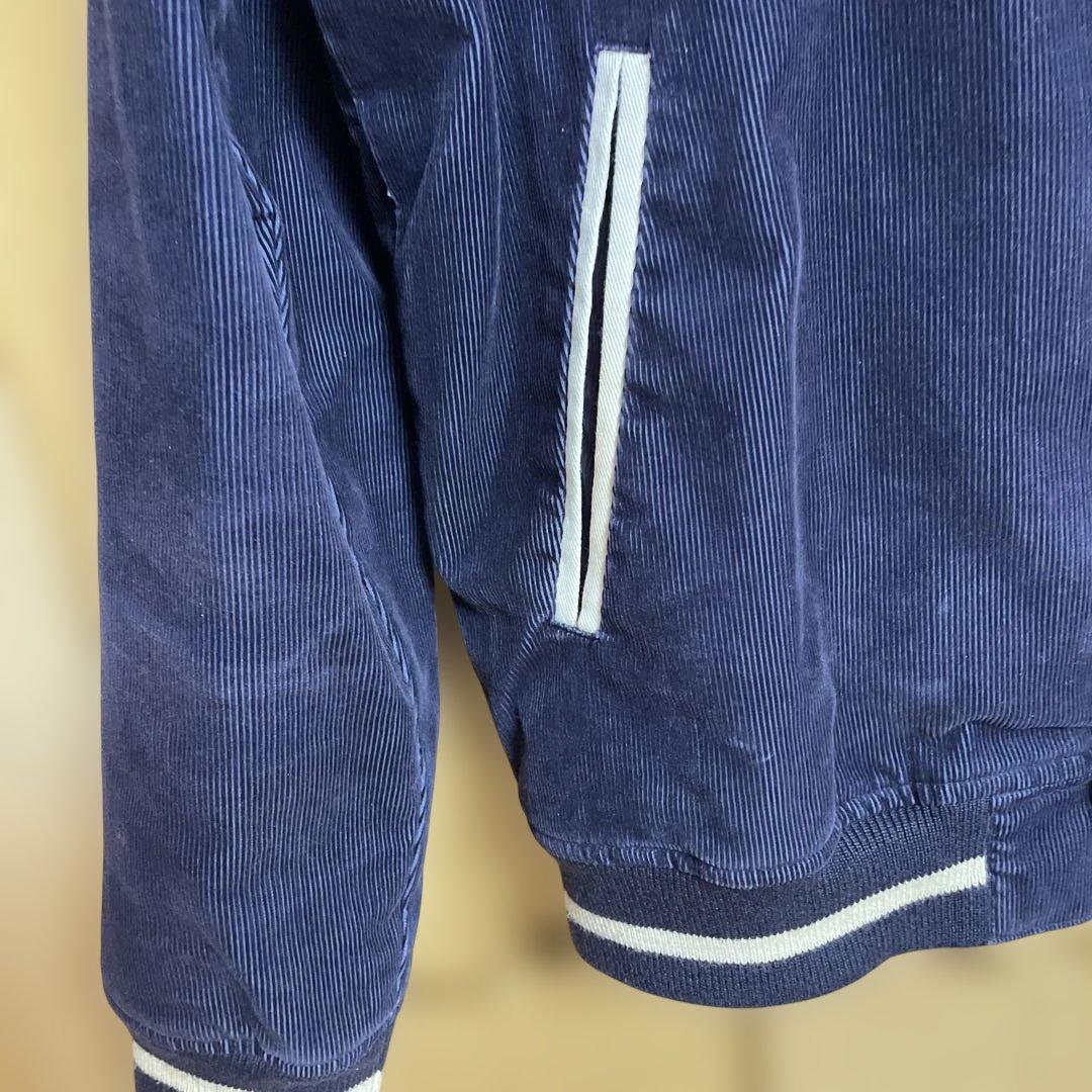 Stussy 00s ssリンク コーデュロイスタジャン　Lサイズ　ネイビー