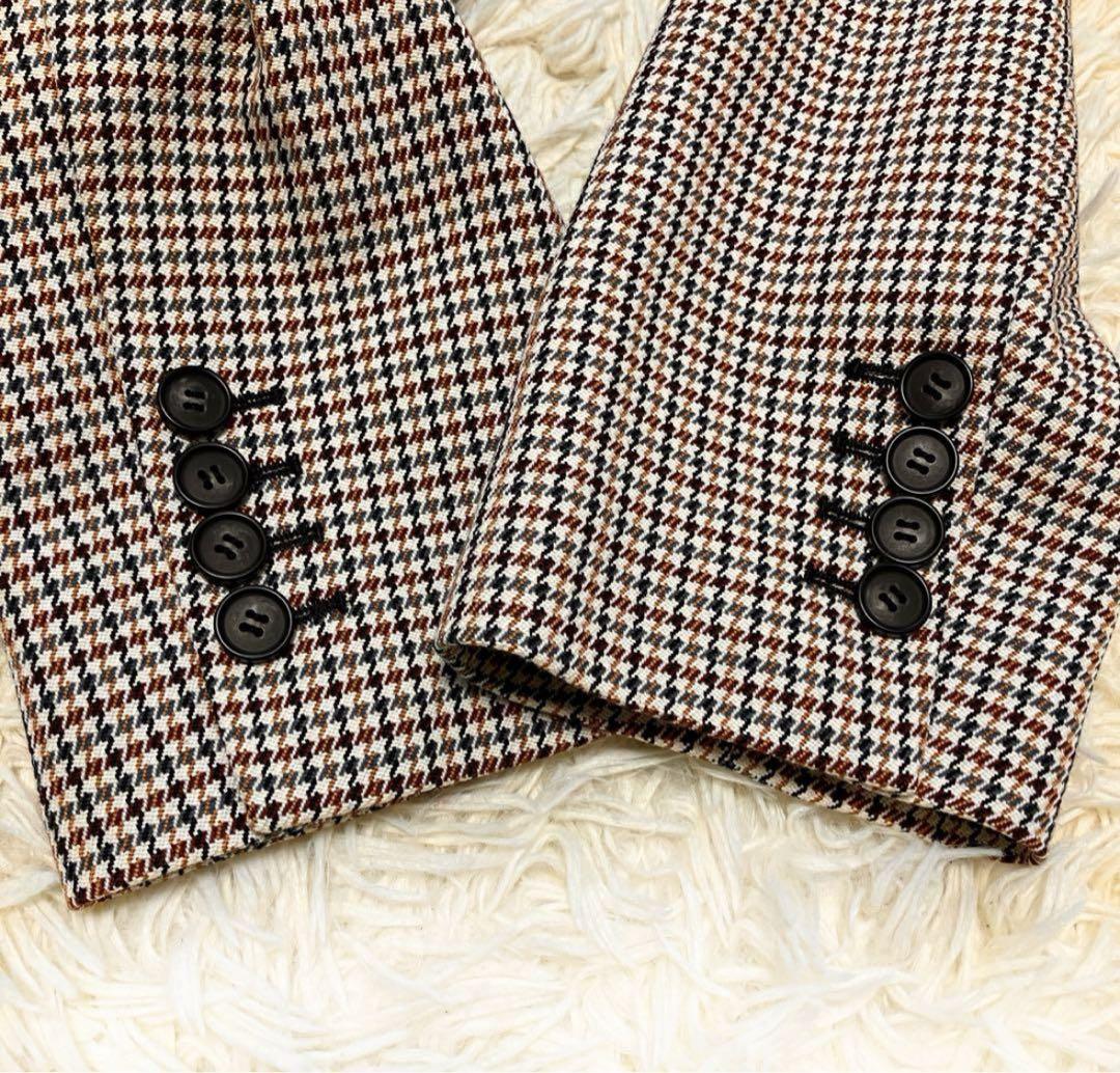 美品 現行ダグ✨Theory 千鳥　ロング　チェスターコート　ダブル