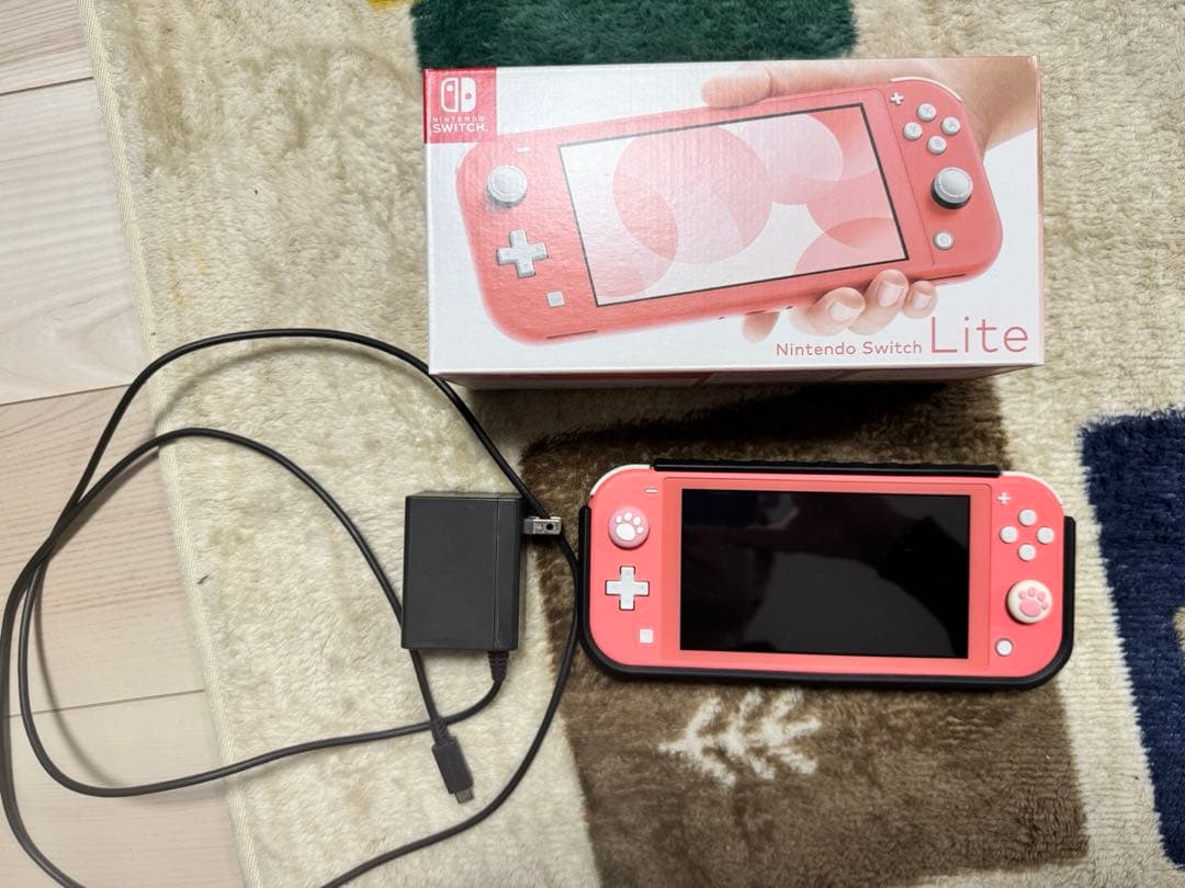 【ぽて】Switch Lite 本体 コーラル