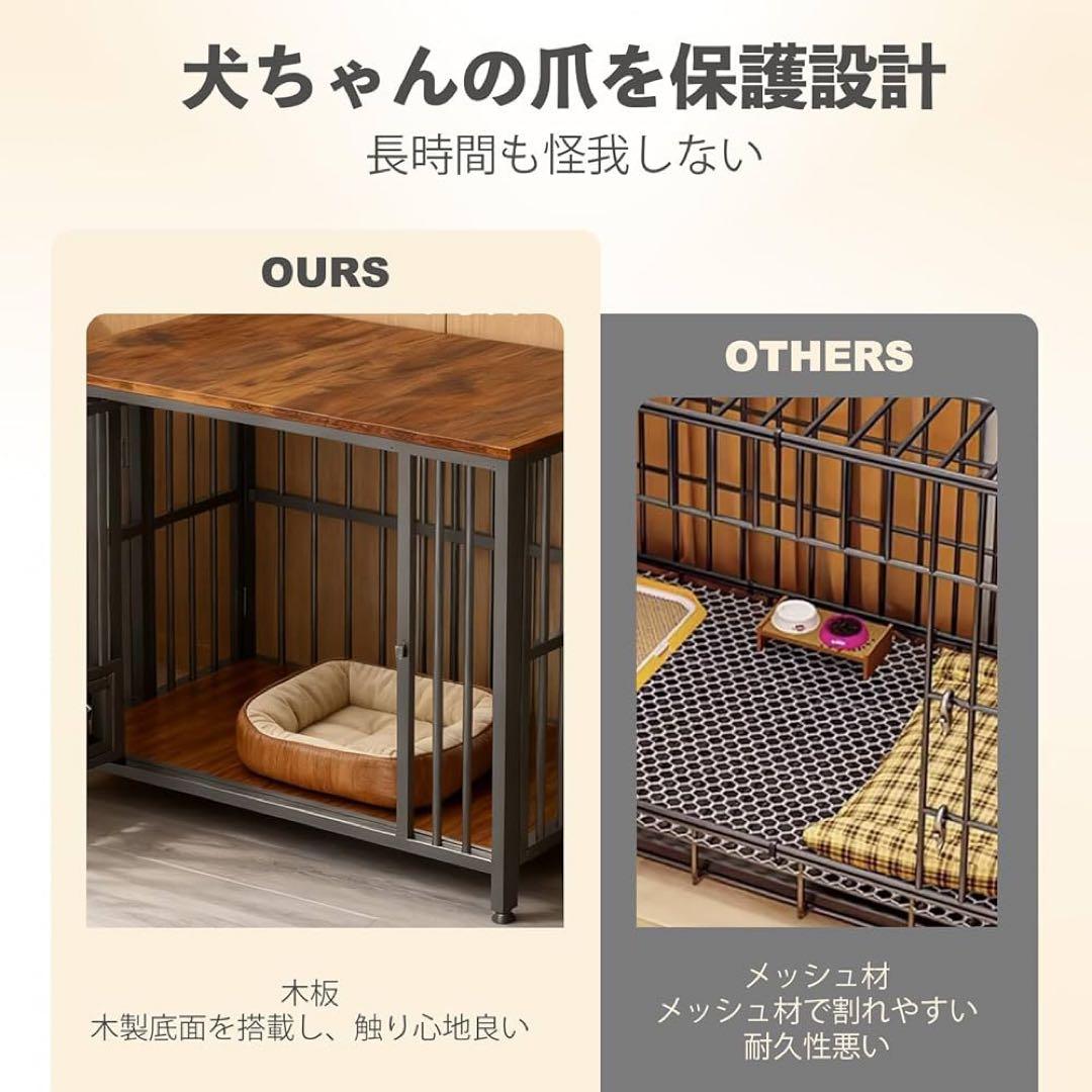 【本日限定】犬 ケージ 折りたたみ 屋根付き ペットサークル 持ち運び 犬ケージ