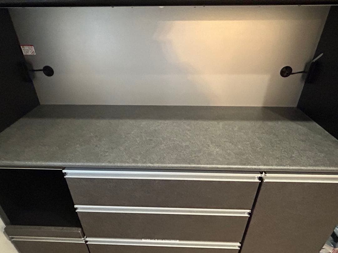 【美品＆送料込】松田家具 1400 ガウディキッチンボード 食器棚 限定値下げ