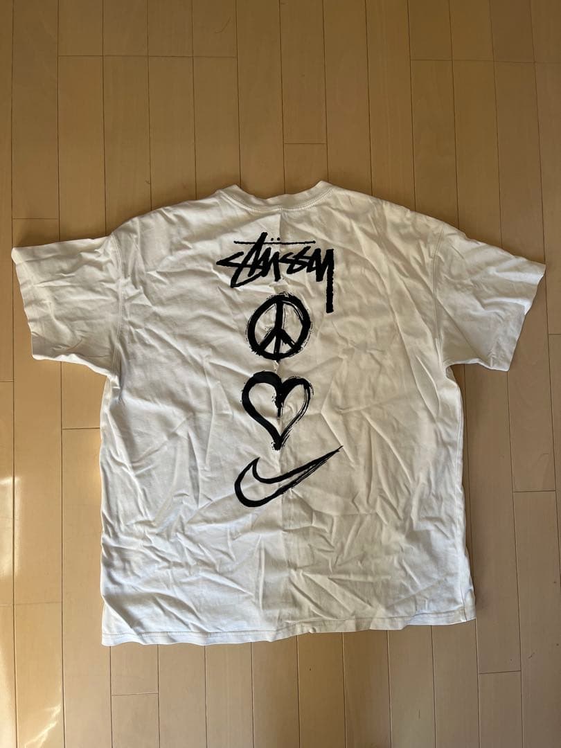 【正規美品】Stussy Nike コラボ Tシャツ XL ホワイト