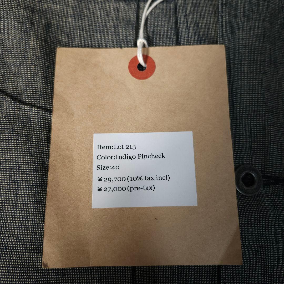 ★人気★　Workers　Lot 213　インディゴジャケット