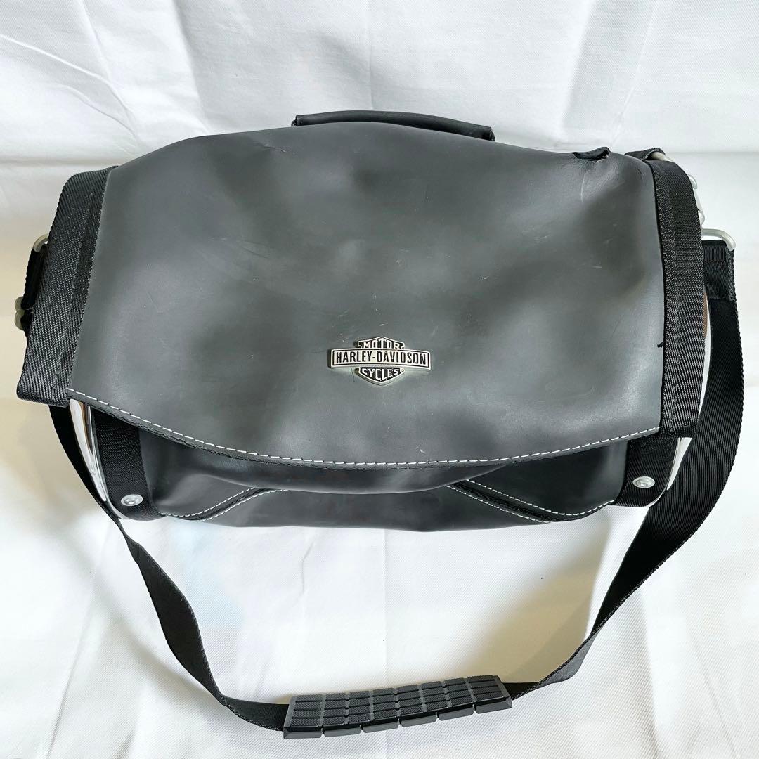 ハーレーダビットソン ツーリングバッグ　ショルダー　サイド　レア　希少