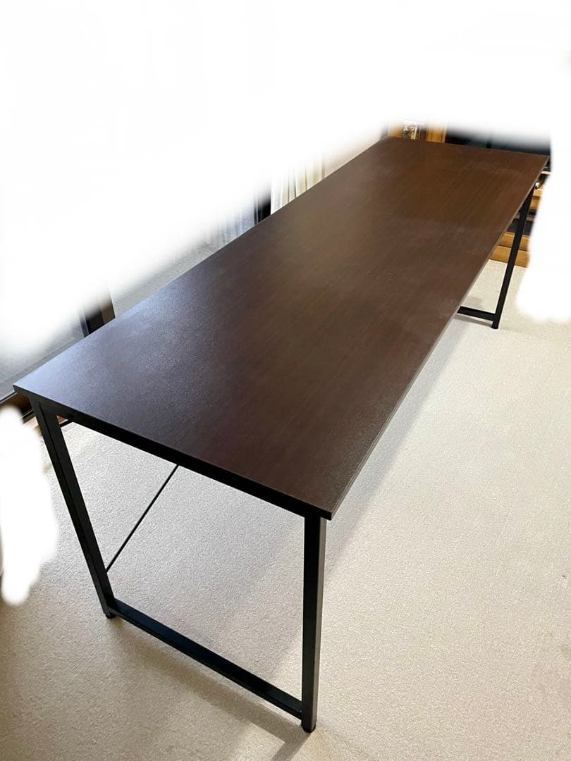 ダークブラウン パソコンデスク 作業机 SANWA SUPPLY サンワサプライ