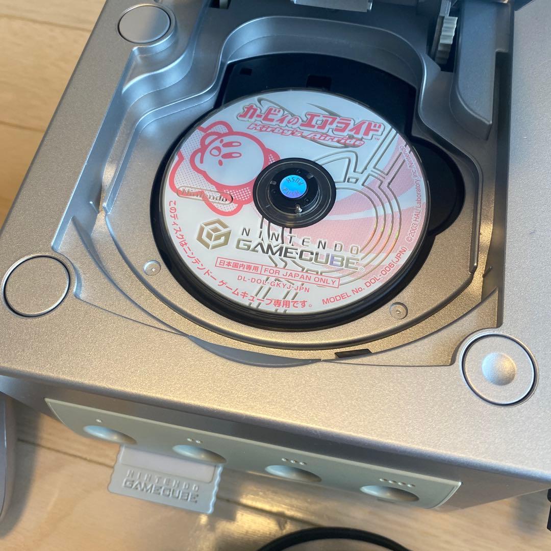 ‼︎お値下げ‼︎カービィのエアライド　すぐ遊べるセット/ゲームキューブ　シルバー