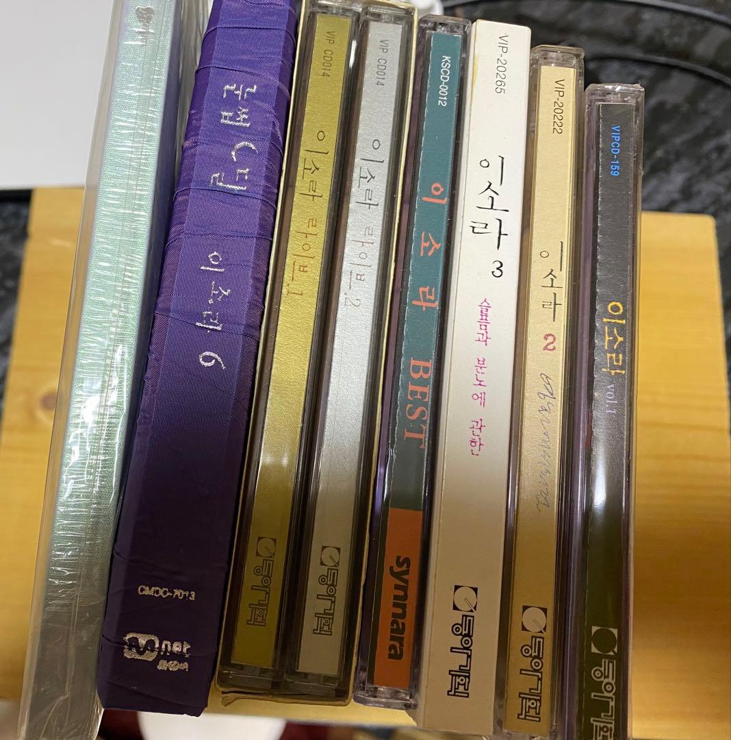 イソラ アルバム 1と2とベストアルバム,ライブコンサート,3と6と7　合計7枚