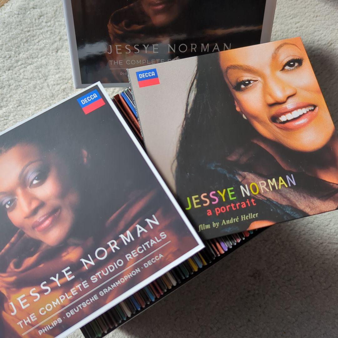 ジェシー・ノーマン／スタジオ・リサイタル全集（42CD＋3DVD）