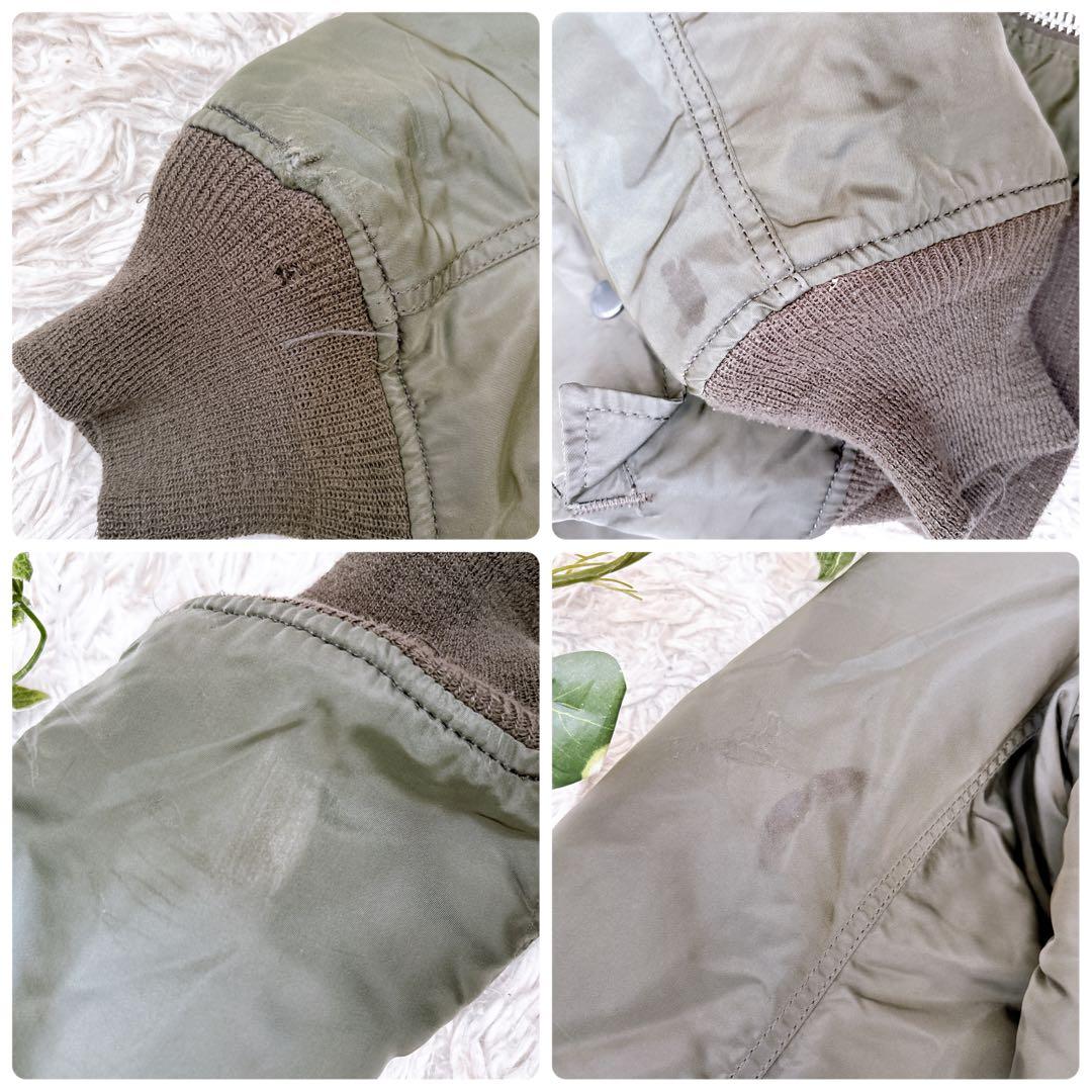 USA製 アルファ MA-1 MIL-J-8279 フライトジャケット　M