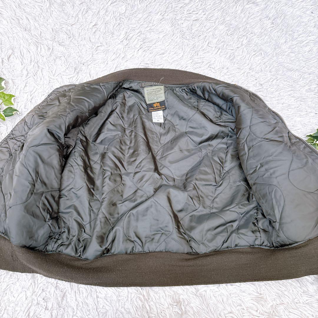 USA製 アルファ MA-1 MIL-J-8279 フライトジャケット　M